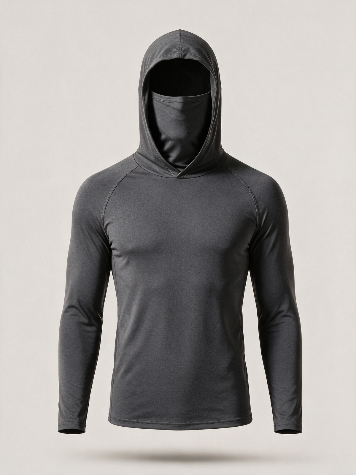 FUKUMEN Base Hood in Ash, studio