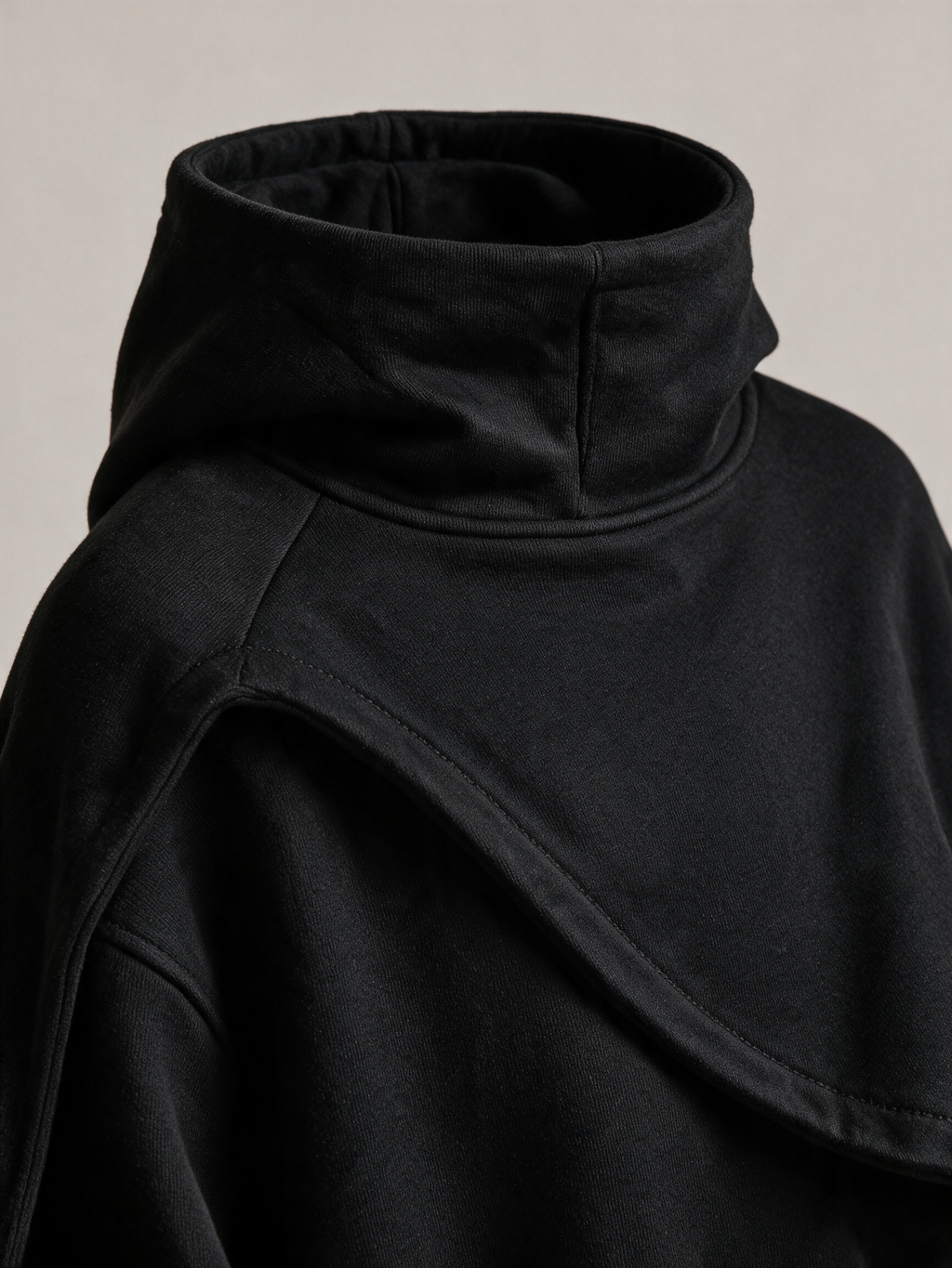 KAGE Cloak Hoodie, detail