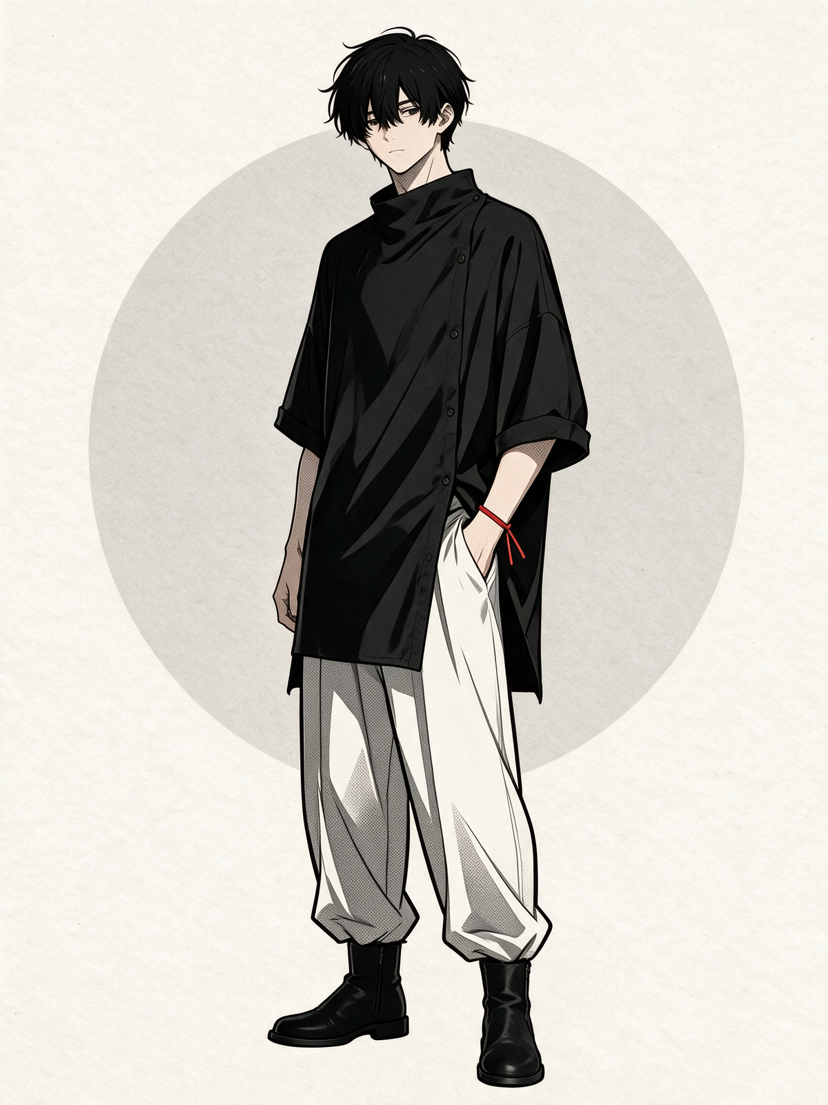 KATA Shirt, field file: The Ascendant wearing the KATA Shirt