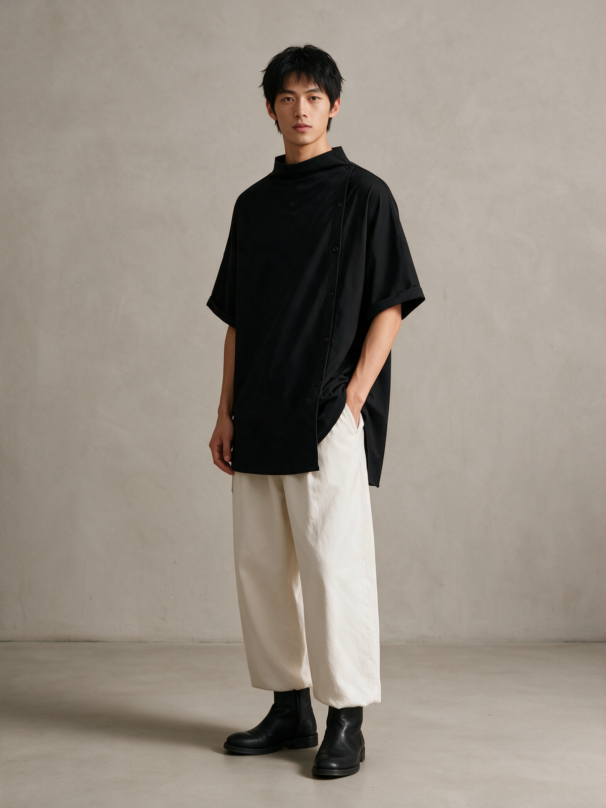 KATA Shirt, on model