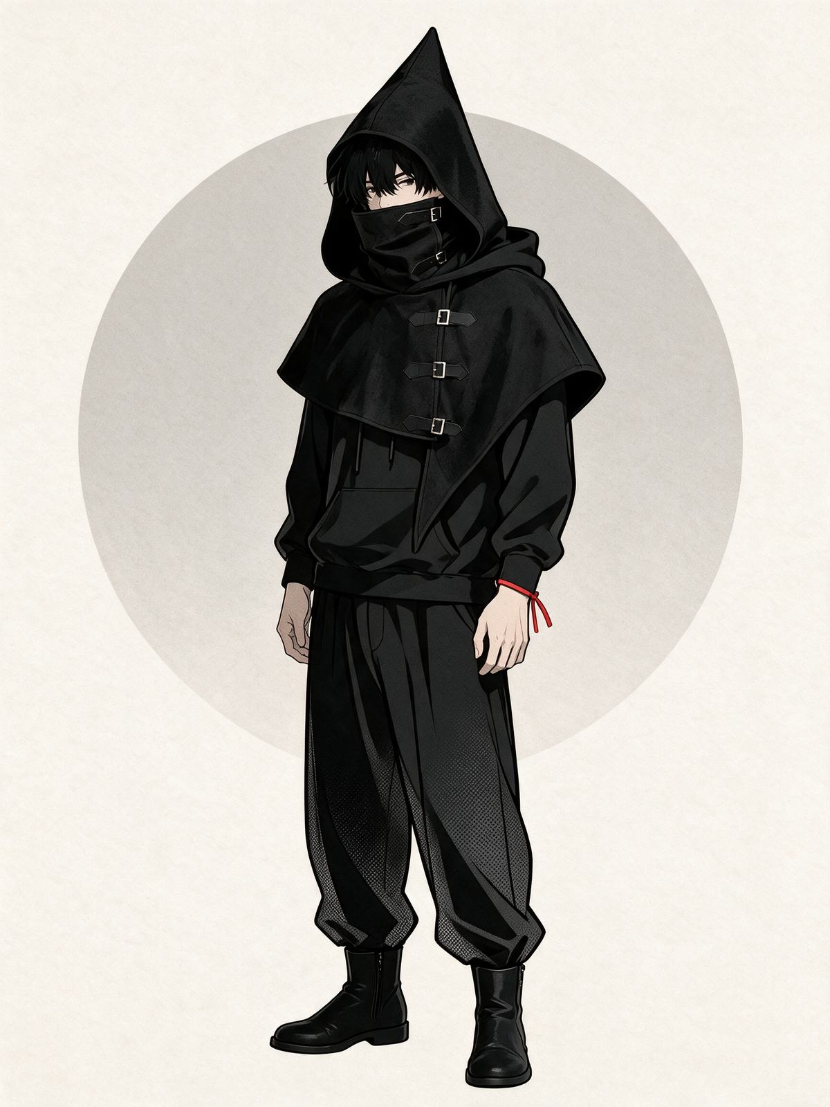 MINO Buckle Cape, field file: The Ascendant wearing the MINO Buckle Cape