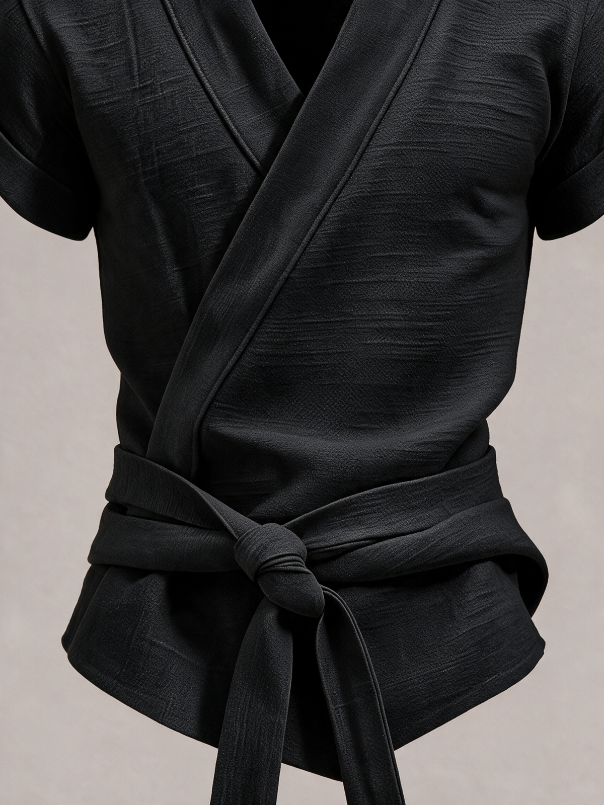 OBI Wrap Tee, detail