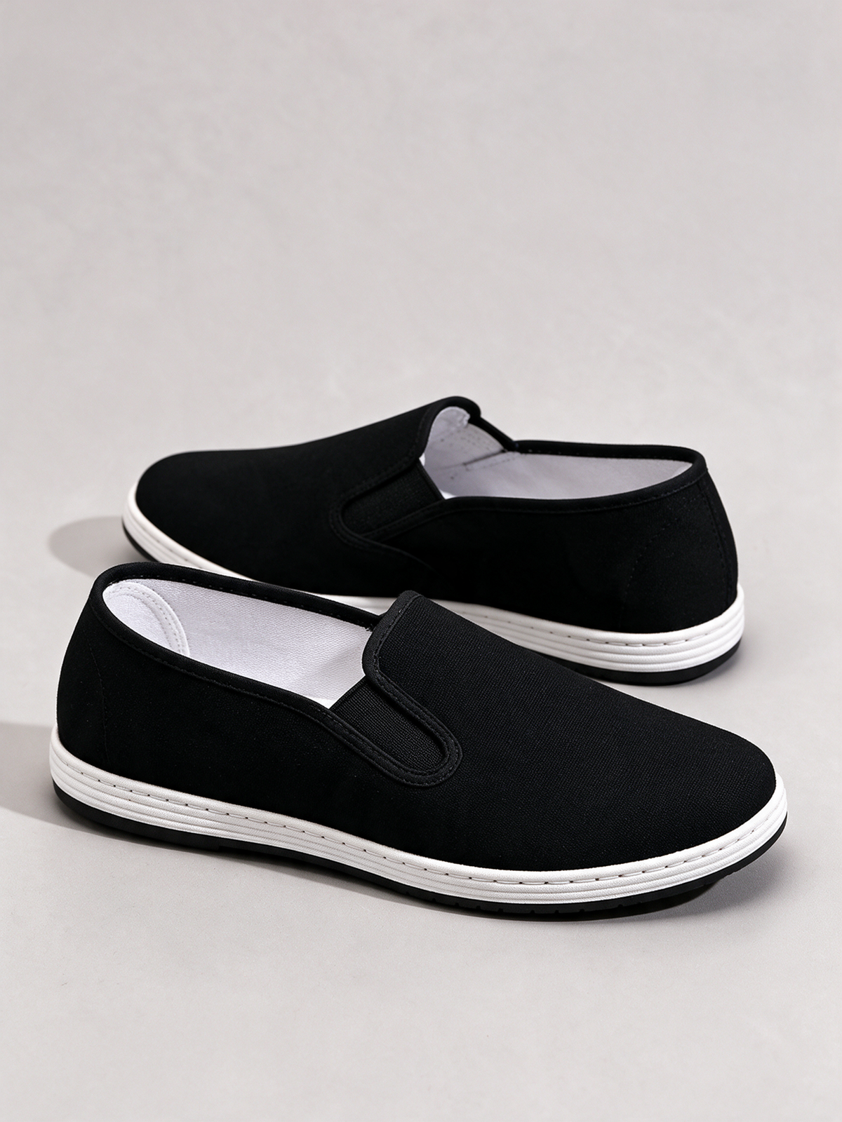 SHIZU Slip-On in Ink, studio