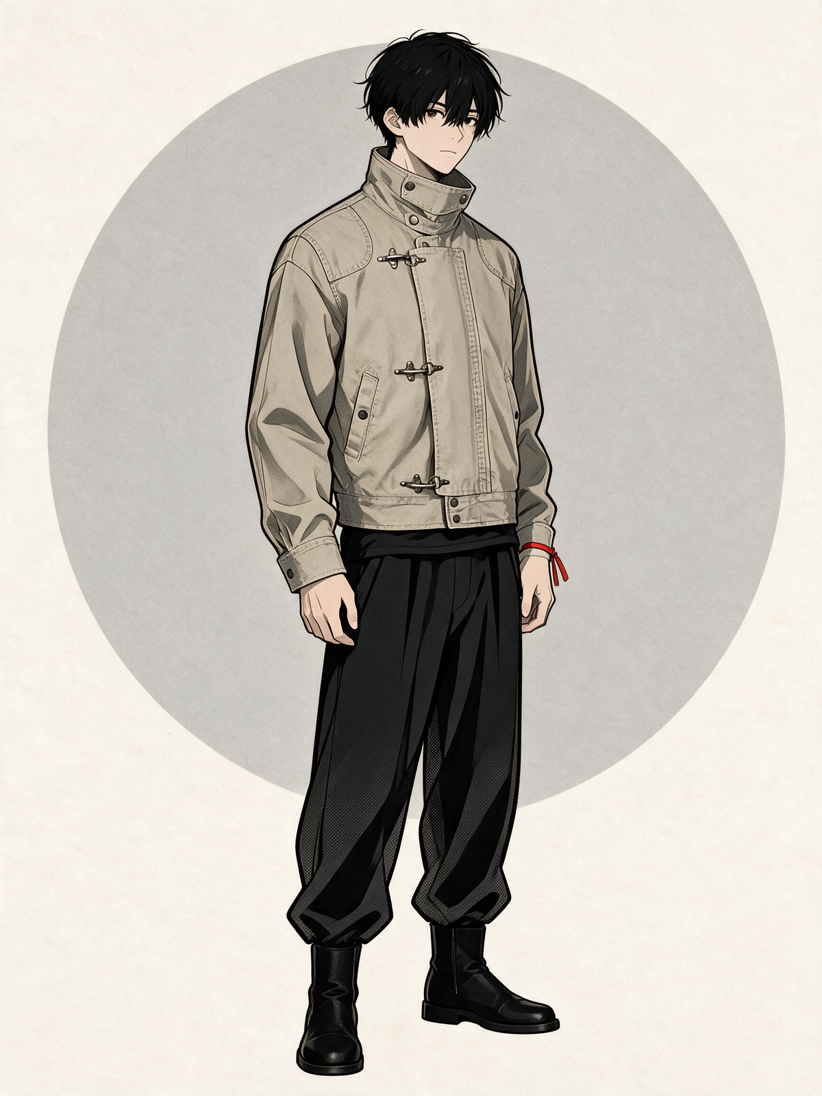 TETSU Clasp Jacket, field file: The Ascendant wearing the TETSU Clasp Jacket