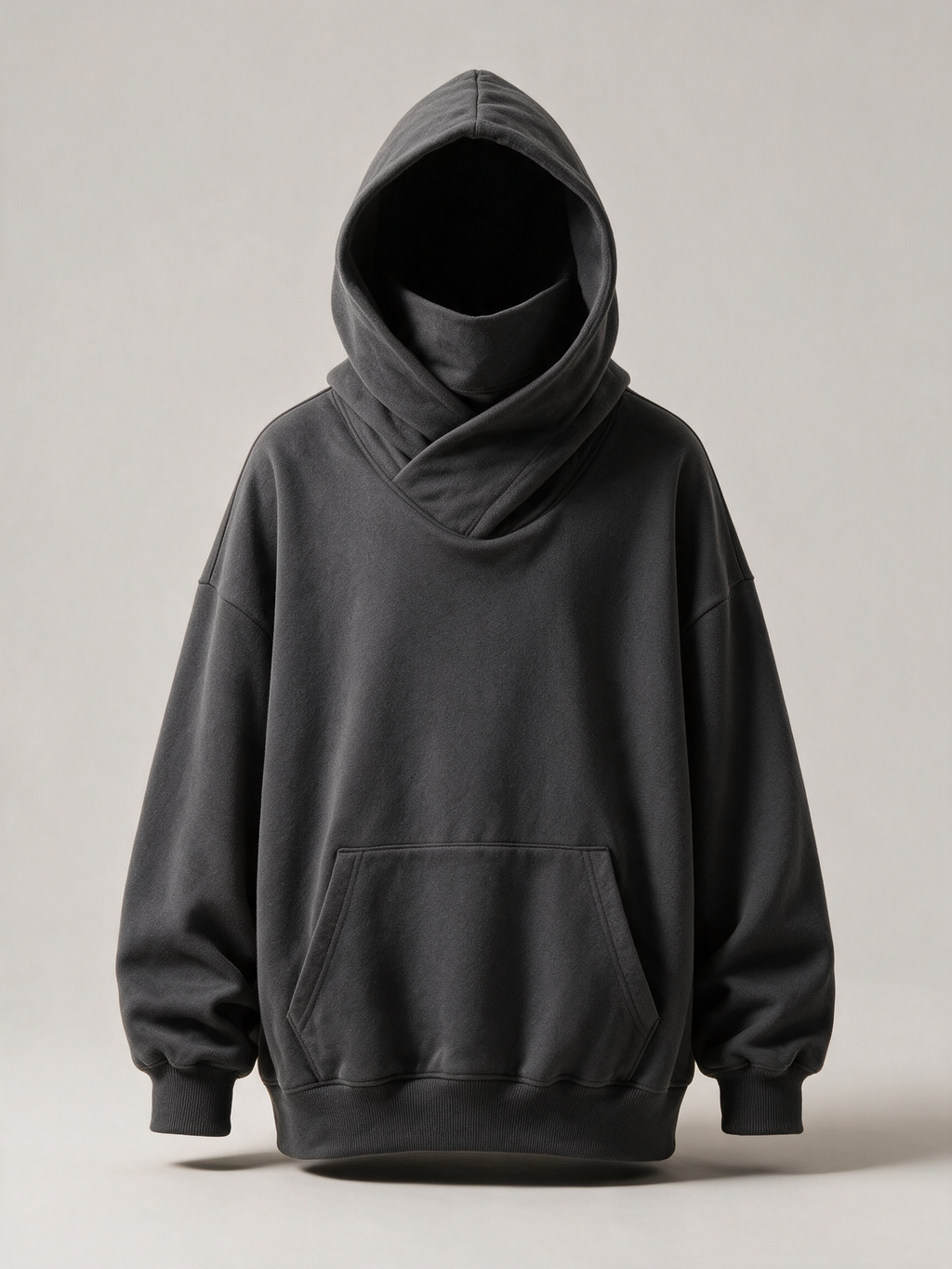 ZUKIN Hood in Ash, studio